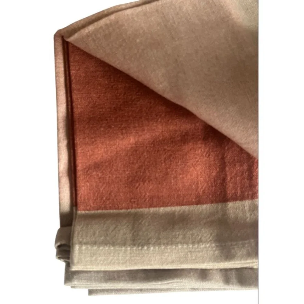 Better Homes & Gardens Ombre Fabric Napkins Cotton Pale to Dark Pink Set of 4